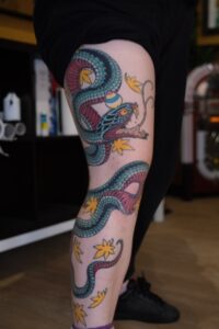 tatouage serpent